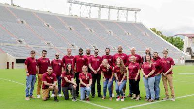 Undergraduate Admissions, Lane Stadium, Blacksburg, VA. Fall 2021